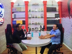 Ngobrol Bareng Ridwan Kamil, Bamsoet Bahas UMKM hingga Mobil Listrik