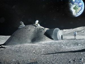Militer AS Ingin Bangun Pabrik Besar di Bulan Militer AS Ingin Bangun Pabrik Besar di Bulan