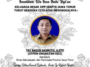 Sekretaris Disbudpar Jatim Meninggal Terpapar COVID-19 Selama 4 Hari