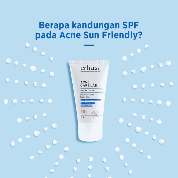 Erha Acneact Acne Sun Friendly/instagram/erha_acneact Rekomendari sunscreen untuk oily dan acne-prone skin