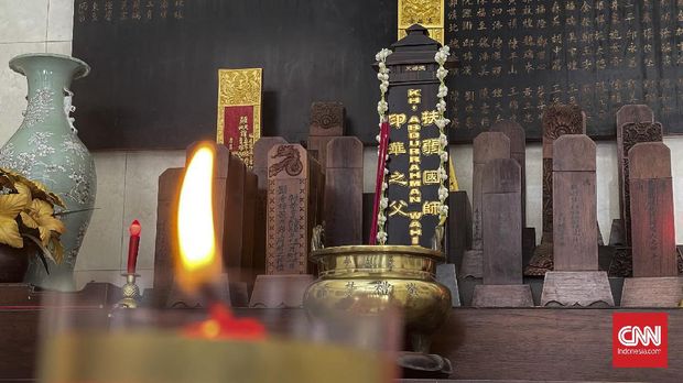 Sinci (papan arwah) Gus Dur di Gedung Rasa Darma.