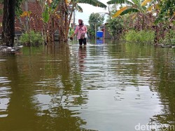 Banjir di Kudus Berangsur Surut, Ini Wilayah Masih Terendam