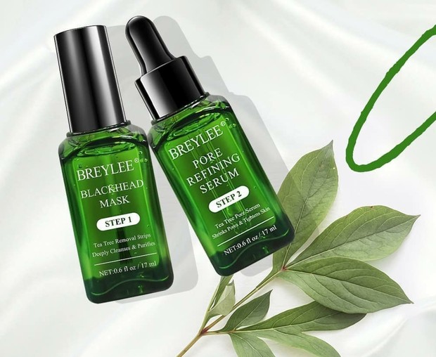 Lanjutkan dengan Breylee Step 2 Pore Minimizer Serum/Foto: Instagram.com/breyleeid Breylee Step 1 Blackhead Mask
