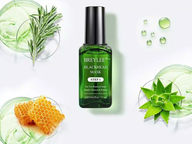 Mengandung Tea Tree Oil, Aloe vera, dan royal jelly/Foto: Shopee.co.id/breyleeindonesia Breylee Step 1 Blackhead Mask