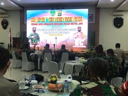 Rakor PPKM Mikro Bareng Pangdam Jaya, Kapolda Metro: Kuncinya Solid