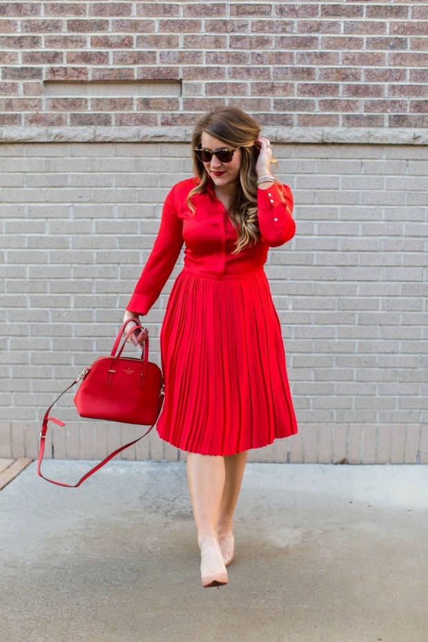 Red versatile dress/id.pinterest.com/CoffeBeansandBobby