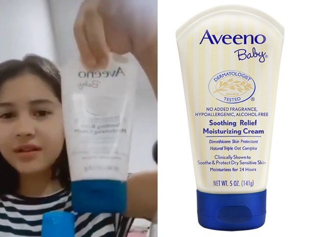 Skincare Sandrinna Michelle: Aveeno Baby Soothing Relief Fragrances Free Moisture Cream