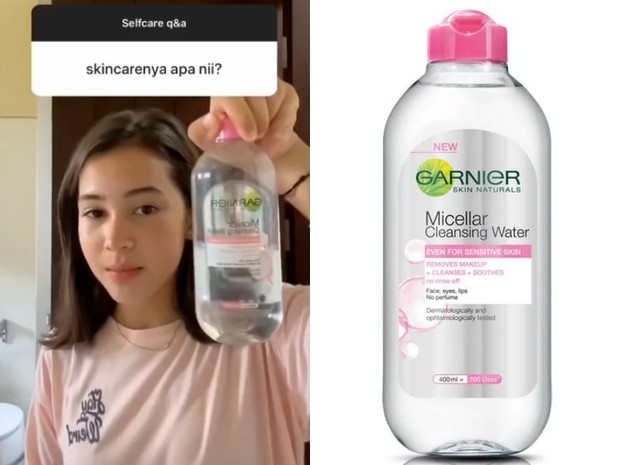 Skincare Sandrinna Michelle: Garnier Micellar Cleansing Water Pink