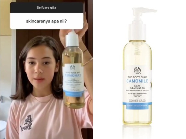 Skincare Sandrinna Michelle: The Body Shop Camomile Silky Cleansing Oil