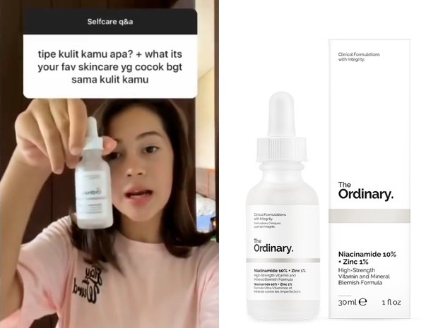 Skincare Sandrinna Michelle: The Ordinary Niacinamide 10% + Zinc 1%