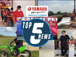 Top 5: Imlek di Tengah Pandemi, Susi Geber Motor Trail