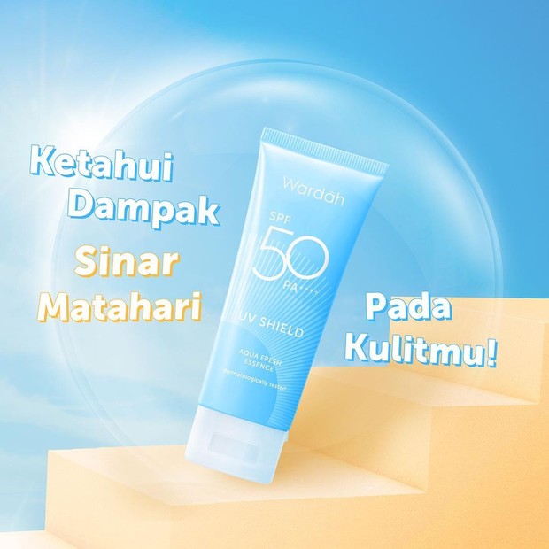 Sunscreen wardah untuk kulit berjerawat