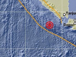 Gempa M 5,3 Terjadi di Lampung, Tak Berpotensi Tsunami