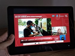 1 Juta Nakes Sudah Divaksin, Pemerintah Terus Imbau 3M dan 3T