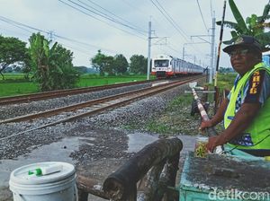 Cerita Pelintasan KA di Klaten yang Dijuluki Lintasan Mbah Ruwet