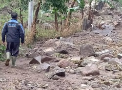 Longsor di Argapura Majalengka, Jalur Wisata Panyaweuyan Terputus