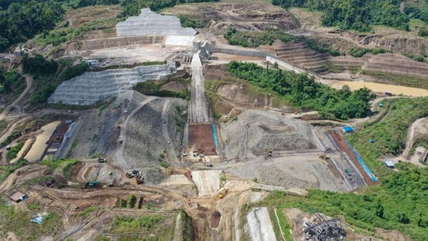 Progres Terkini Pembangunan Bendungan Kuwil Kawangkoan
