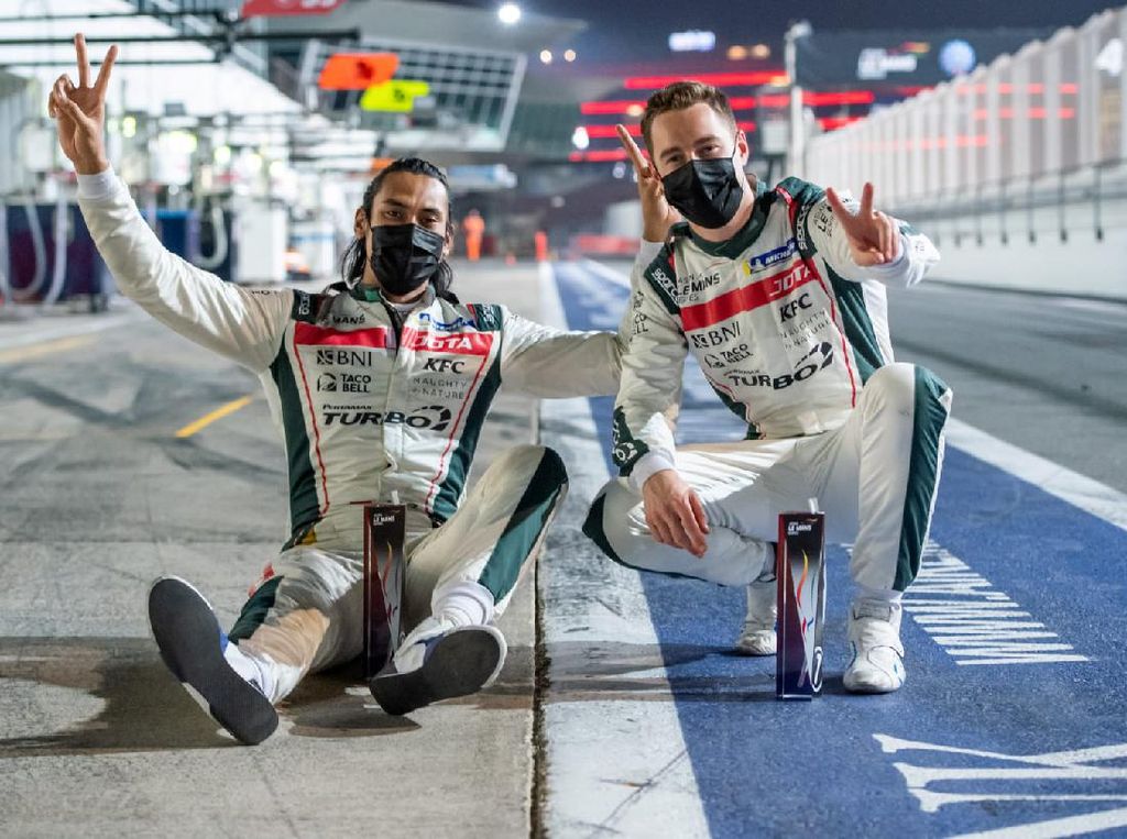 Asian Le Mans: Sean Gelael Finis Kedua di Dubai