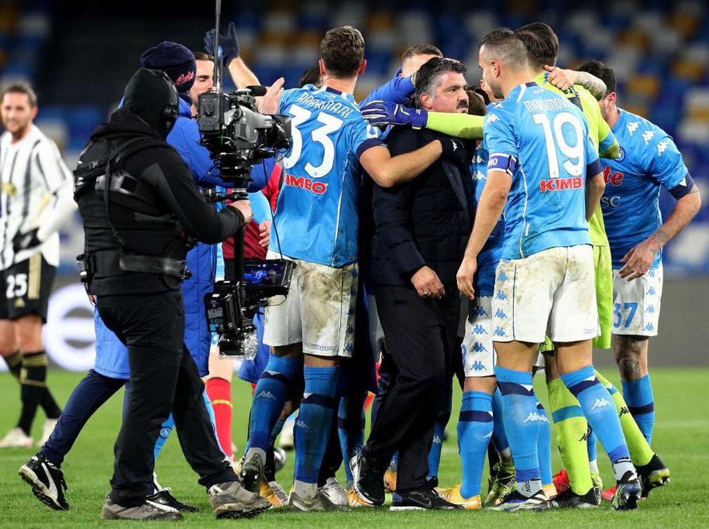 Bawa Napoli Kalahkan Juventus, Gattuso Bungkam Kritik Bawa Napoli Kalahkan Juventus, Gattuso Bungkam Kritik