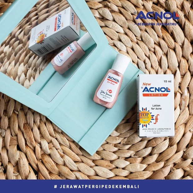 Acnol Acne Lotion/instagram.com/acnolcare Rekomendasi Acne Spot Treatment Lokal