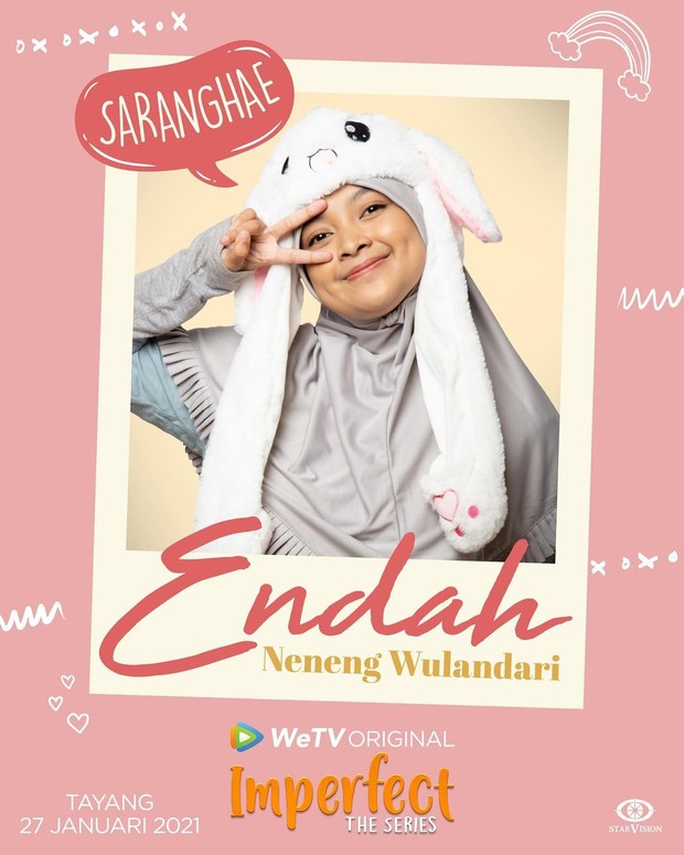 Endah/instagram.com/imperfect_theseries Endah