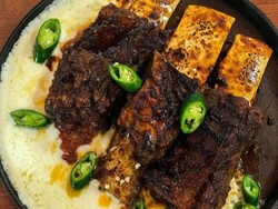 Masak Masak : Iga Sapi Panggang Saus Keju ala Korea