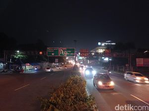 Arus Balik Imlek, Lalin di Puncak Bogor Ramai Lancar Malam Ini