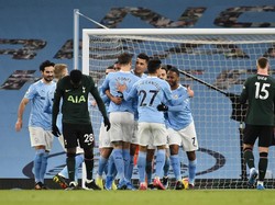 Man City Vs Tottenham: Penalti Rodri Jadi Pembeda di Babak I