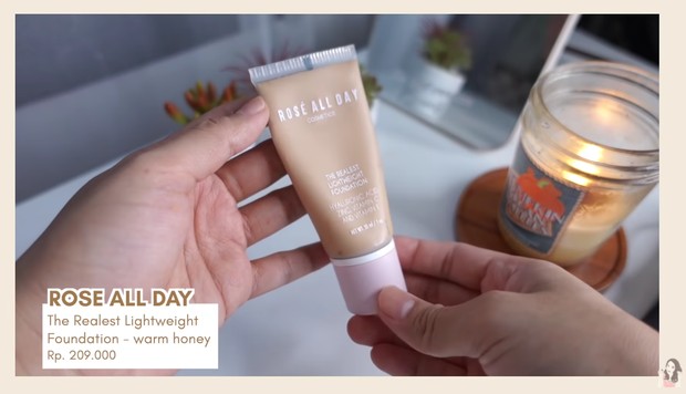 Rose All Day Foundation/Foto : Youtube.com/Ririe Prams Rose All Day Foundation