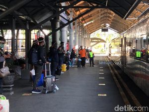 Jumlah Penumpang KA selama Imlek di Daop 8 Surabaya Sama Seperti Hari Biasa