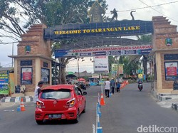 Pengunjung Telaga Sarangan Magetan Turun Drastis Selama Libur Imlek