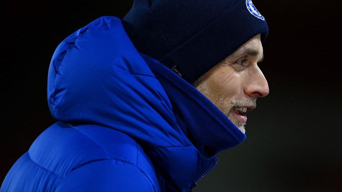 SHEFFIELD, ENGLAND - FEBRUARY 07:  Thomas Tuchel, Manager of Chelsea looks on following the Premier League match between Sheffield United and Chelsea at Bramall Lane on February 07, 2021 in Sheffield, England. Sporting stadiums around the UK remain under strict restrictions due to the Coronavirus Pandemic as Government social distancing laws prohibit fans inside venues resulting in games being played behind closed doors. (Photo by Clive Mason/Getty Images)