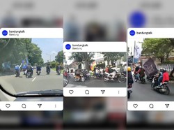 Aksi Ugal-ugalan Bikers Bikin Resah, Walkot Bandung: Tindak!