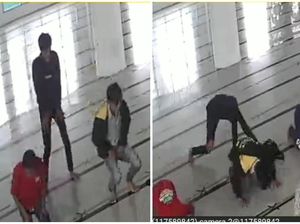 Aksi Pencurian HP di Masjid Palabuhanratu Sukabumi Terekam CCTV