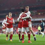 Drama 6 Gol Arsenal Vs Leeds, Aubameyang Hat-Trick