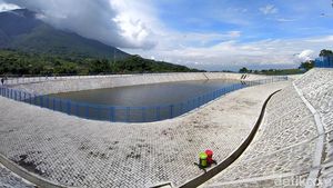 Potret Cantiknya Embung Sekembang di Pagergunung Magelang