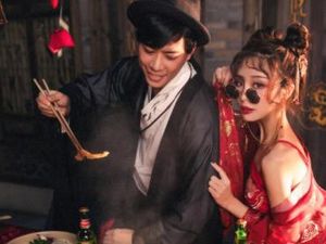 Unik! Foto Pernikahan Pasangan Ini Bertema Hot Pot dan Boba