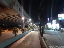 Lampu Jalan Selesai Diperbaiki, Jl KH Noer Ali Kayuringin Kini Terang