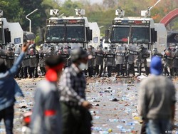 Negara G7 Kutuk Kekerasan pada Demonstran Antikudeta di Myanmar