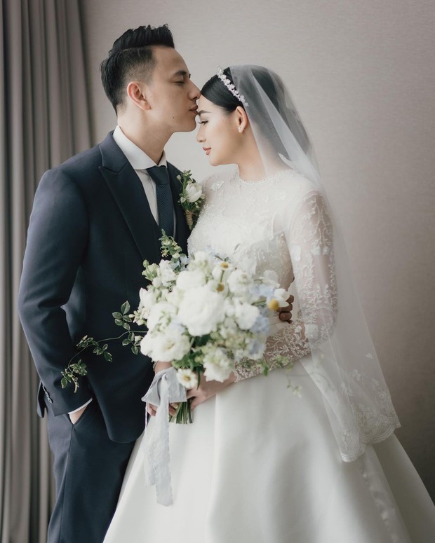 Pernikahan Billy Davidson dan Patricia/Instagram.com/pattdevdex Pernikahan Billy Davidson