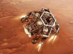 Robot NASA Kirim Foto Pertama dari Tanah Mars