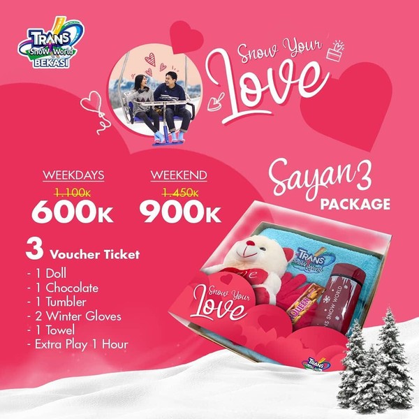 Transmart Juanda Bekasi Snow World harga tiket promo Februari