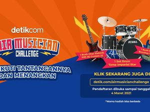 Begini Cara Dapatkan Alat Musik Gratis dari detikcom!