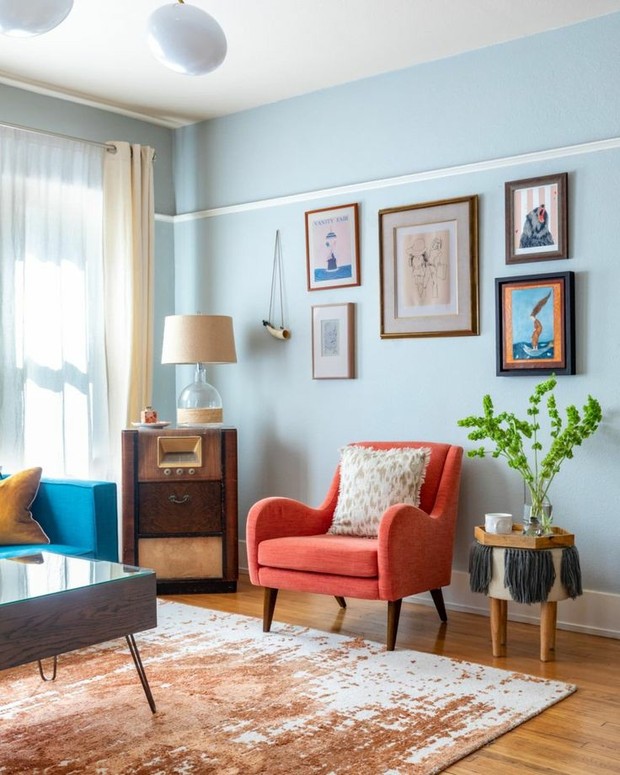Baby blue living room (sumber : pinterest.es/apartmenttherapy) Baby blue living room (sumber : pinterest.es/apartmenttherapy)