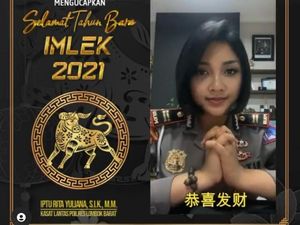 Cerita Polwan yang Videonya Viral Ucapkan Selamat Imlek dengan Bahasa Mandarin