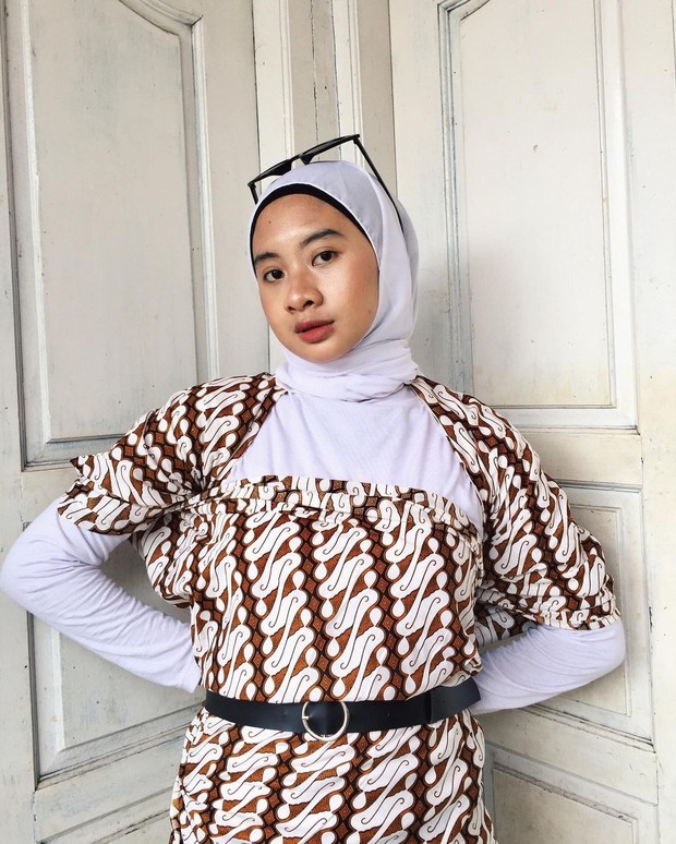 Dress dari cheap kain batik