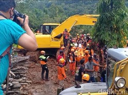 Pencarian Korban Longsor Nganjuk Hari Ini Difokuskan di Dua Titik