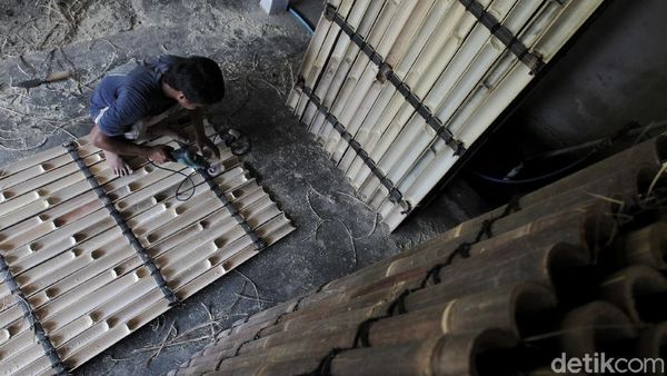 Kerajinan Panel Bambu di Bantul Ini Tembus Pasar Eropa