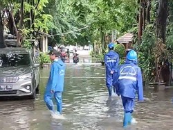 Jakarta Diguyur Hujan, Jalan Bujana Tirta Raya Pulogadung Banjir!