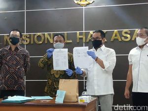Komnas HAM Serahkan 16 Barang Bukti Investigasi Kasus Km 50 ke Polri